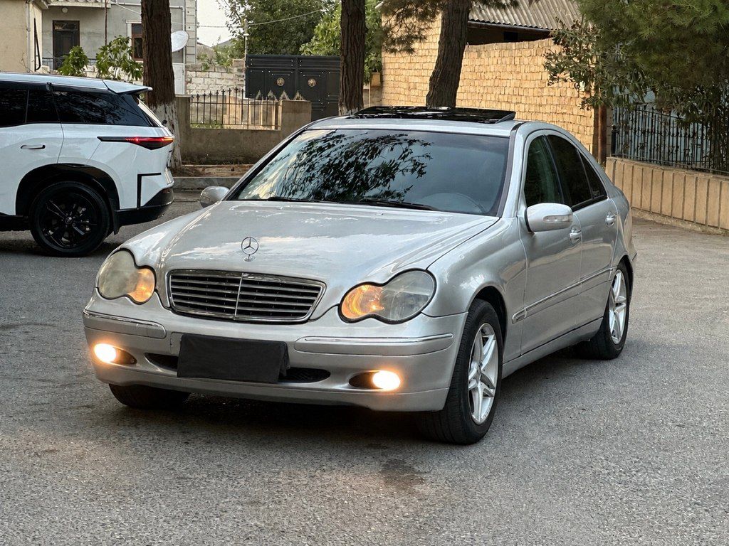 Mercedes C 240, 2.6 L, 2003 il, 347 000 km — Avtomobillər, Xırdalan (2)