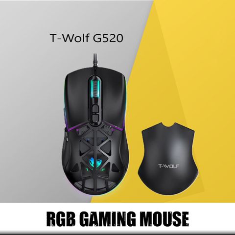 Kompüter siçanı "T-Wolf G520 RGB Gaming Mouse" — Bakı