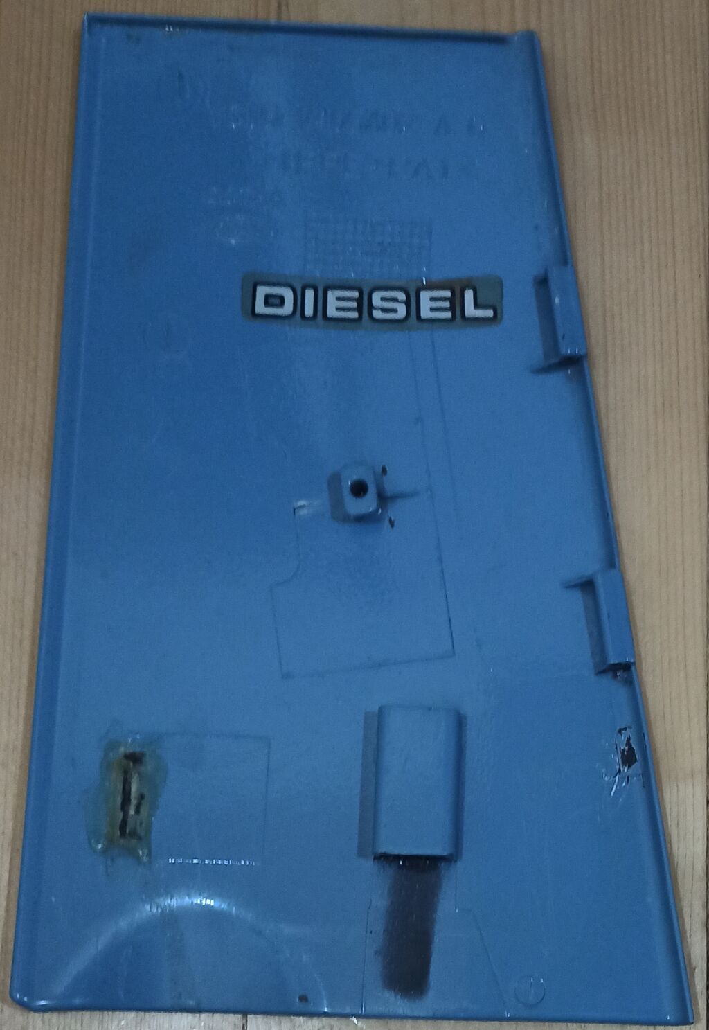 Məhsul: Mavi “DIESEL” yazılı plastik örtük/panel Təsvir: - Material — Ehtiyat hissələri, Sumqayıt (2)