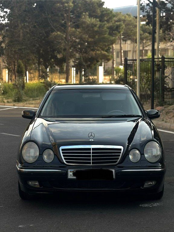 Mercedes E 220, 2.2 L, 2001 il, 345 621 km — Avtomobillər, Sumqayıt (2)