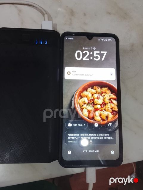 Powerbank – çoxportlu daşınan enerji bloku - Göstərici ekranı