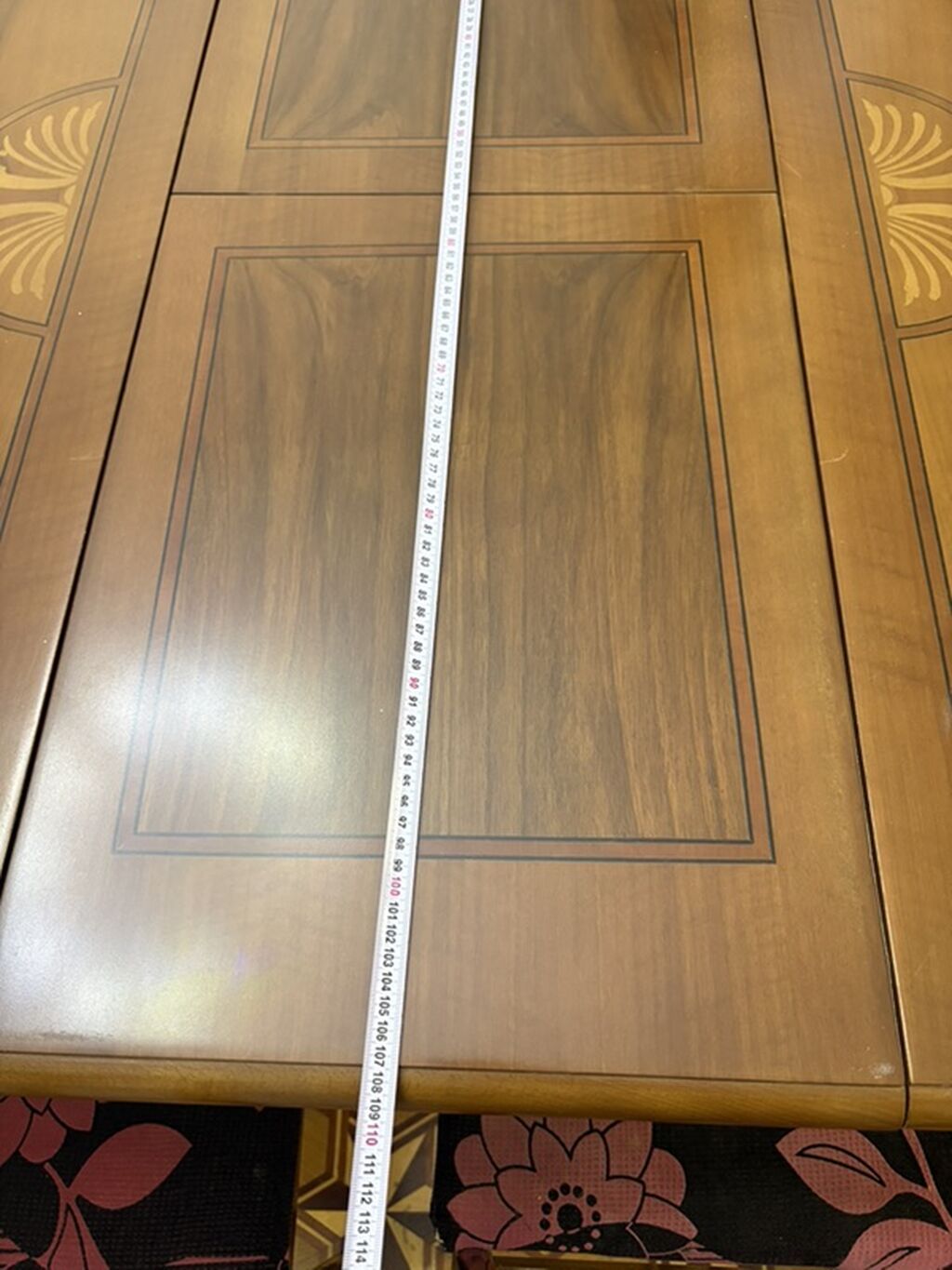 Oval formal yemək masası dəsti - Dəst: 1 yemək masası + 6 stul - — Mebel, Bakı (6)