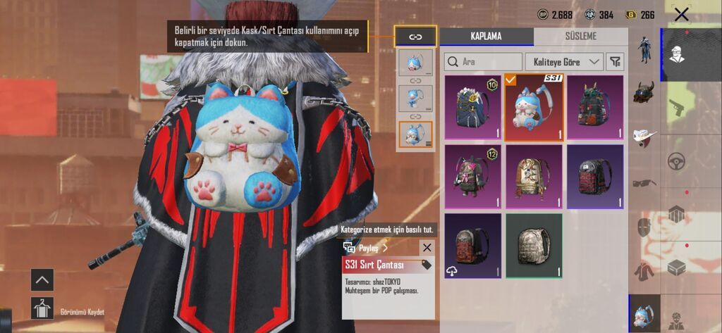 PUBG Mobile hesabı təsviri: PUBG Mobile hesabında fərqli görünüş və — Digər, Bakı (6)