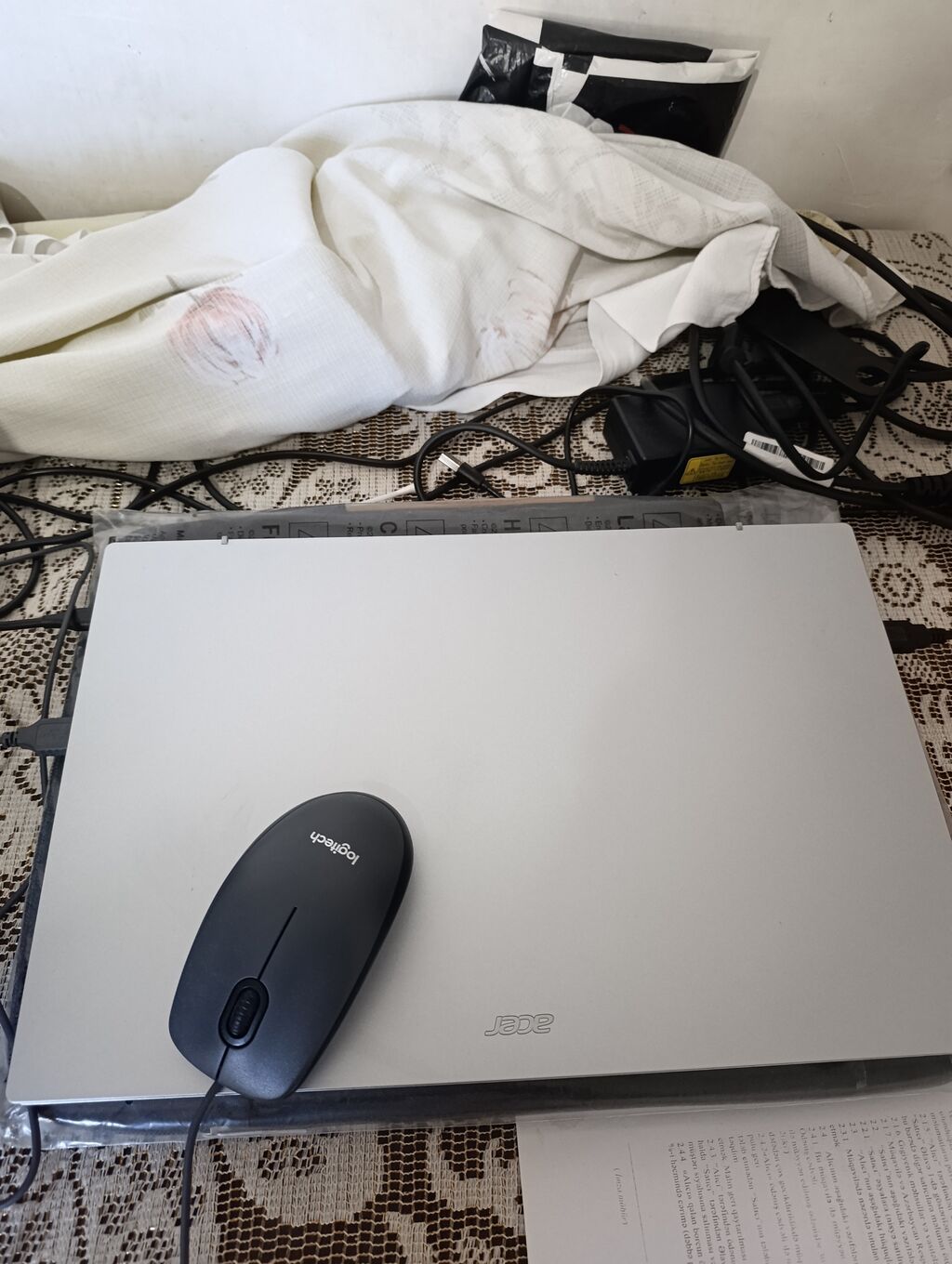 Epson çoxfunksiyalı printer + Acer noutbuk + Logitech simli siçan — Elektronika, Digah (7)