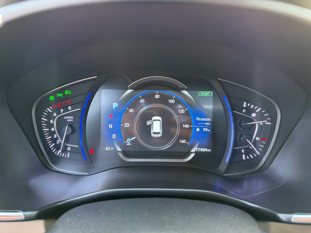 Hyundai Santa Fe, 2.0 L, 2018 il, 77 500 km — Avtomobillər, Bakı (12)