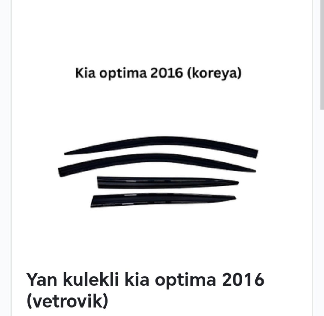 Kia Optima aksesuarları — Ehtiyat hissələri və aksesuarlar, Bakı (6)