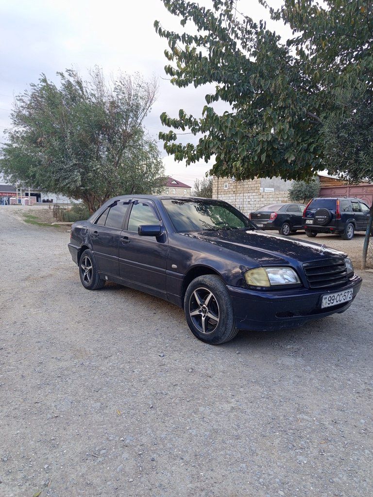 Mercedes C 200, 2.0 L, 1998 il, 552 539 km — Avtomobillər, Qusar (6)