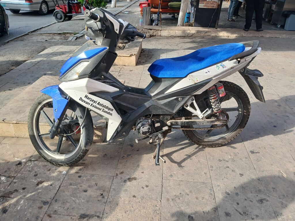 Sport üslublu skuter/moped - Qoşa amortizatorlu arxa asqı — Avto, Ordubad