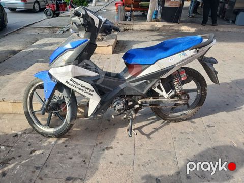 Sport üslublu skuter/moped - Qoşa amortizatorlu arxa asqı