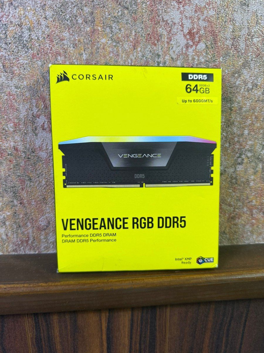 Corsair Vengeance Pro 64Gb DDR5 6000MHZ 2x32GB — Elektronika, Bakı