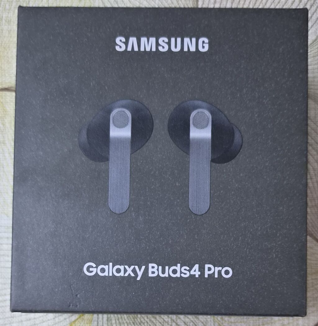 Samsung Galaxy Buds4 Pro (Black). Yeni, 1 il zəmanət Yeni flaqman — Qulaqcıqlar, Bakı