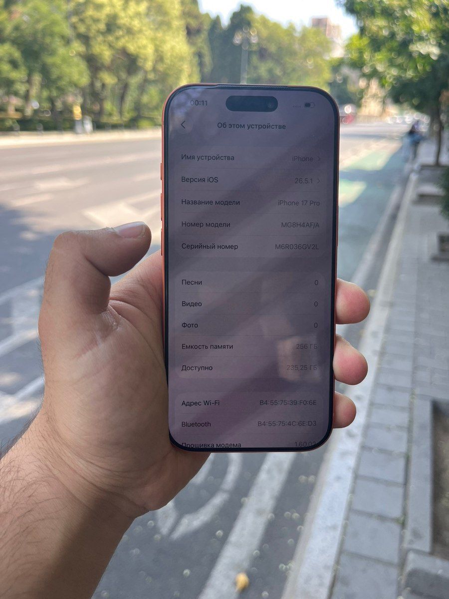 Apple iPhone 17 Pro Cosmic Orange 256GB/12GB — Smartfonlar, Bakı (7)