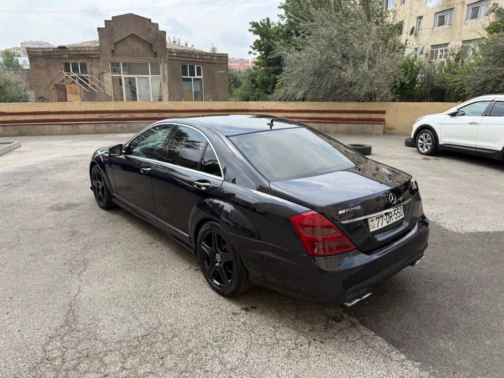 Mercedes S 350 4MATIC, 3.5 L, 2007 il, 252 000 km — Avtomobillər, Sumqayıt (10)