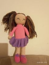 Əl işi amigurumi kukla - Material: yumşaq akril sapla toxunmuş, iç — Oyun və oyuncaq