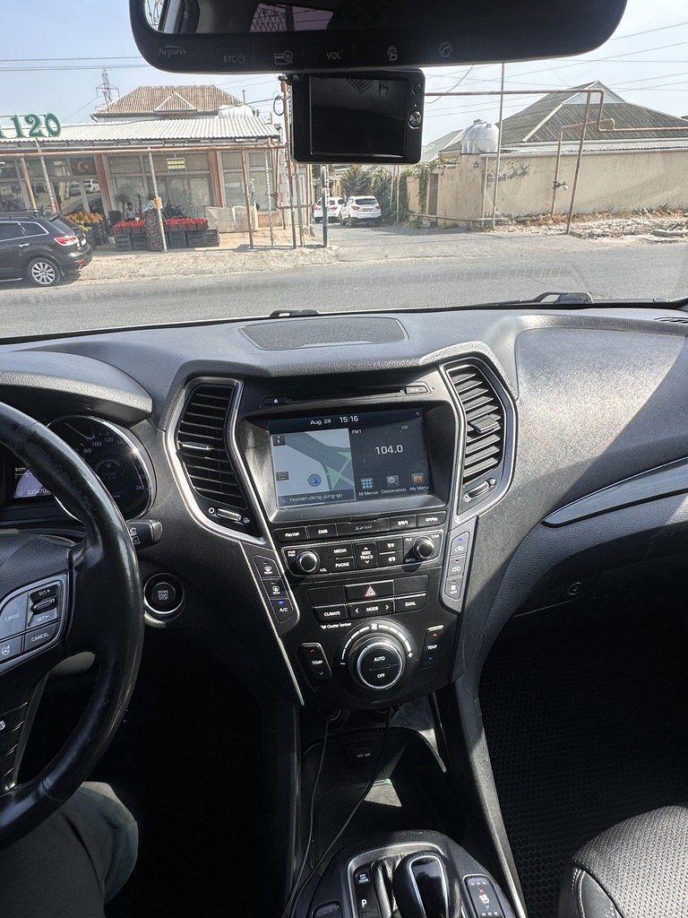 Hyundai Santa Fe, 2.2 L, 2015 il, 300 000 km — Avtomobillər, Bakı (5)