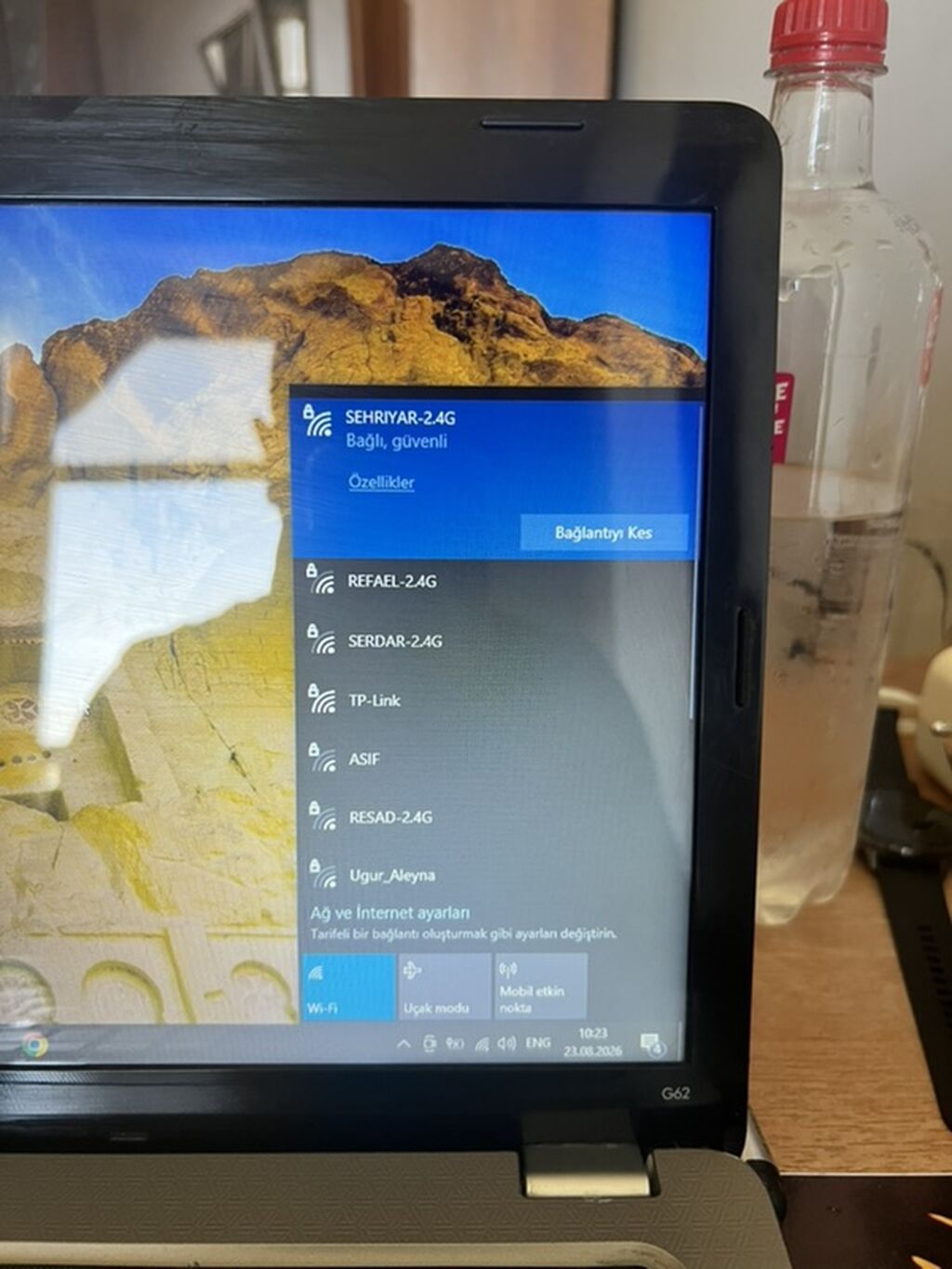 HP G62 noutbuk - Ekran: 15.6" HD (matris parlaq), yuxarıda inteqrə — HP, Bakı (6)