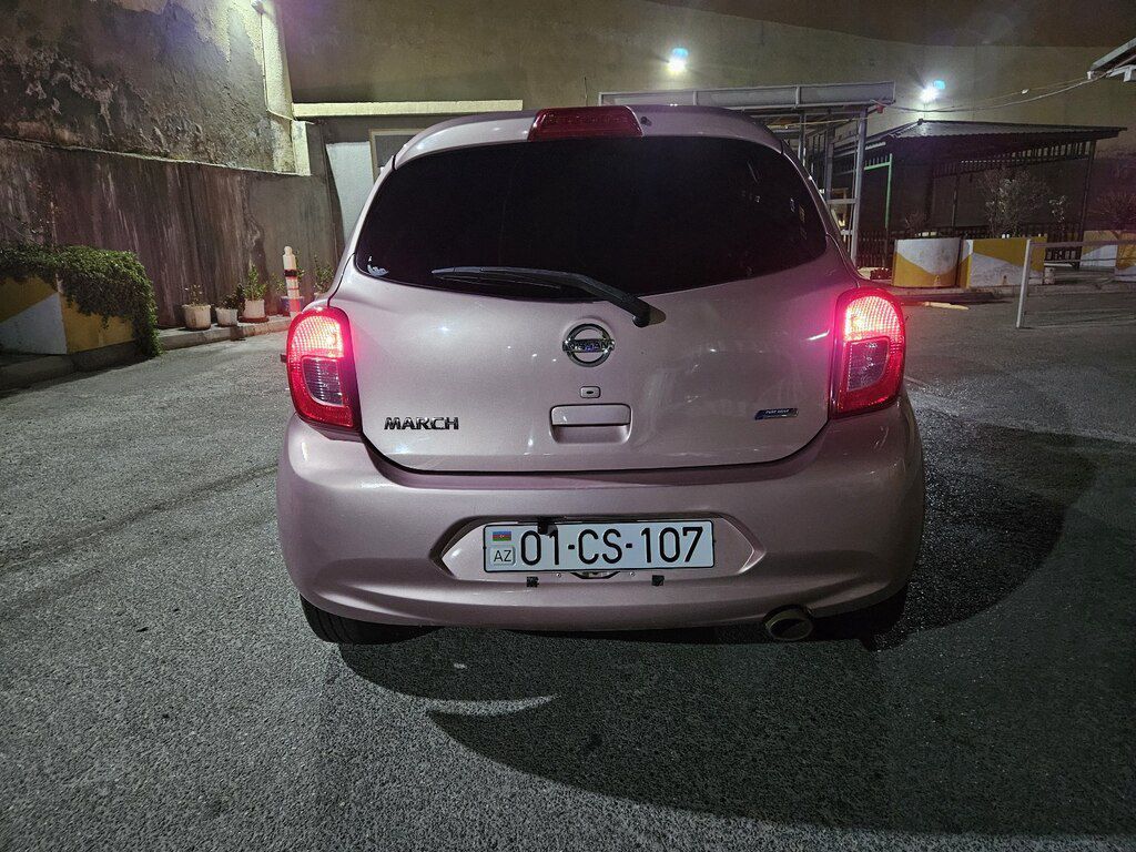 Nissan March, 1.2 L, 2014 il, 110 000 km — Avtomobillər, Bakı (2)