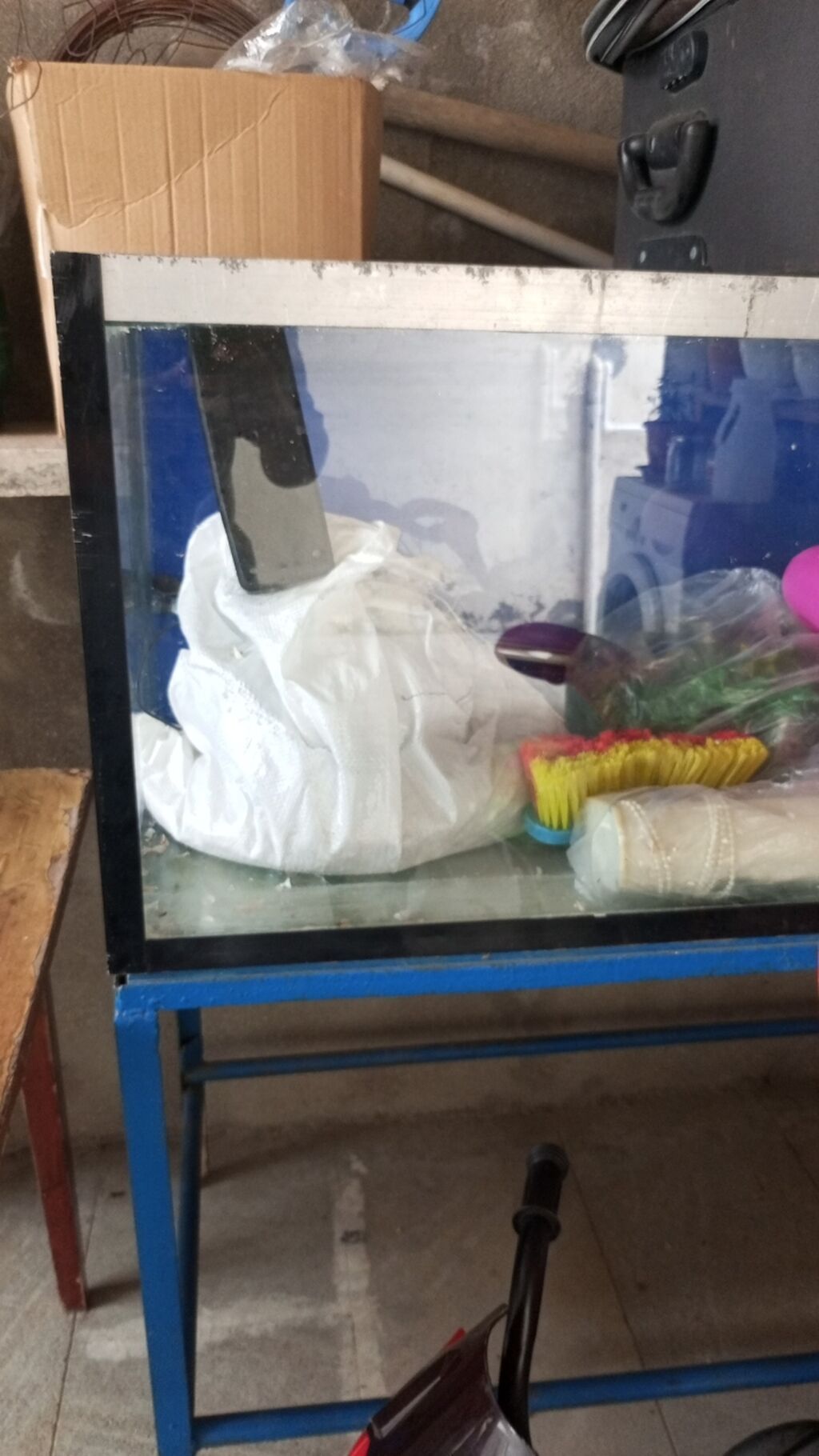 Akvarium satılır. Şüşə gövdəli, düzbucaqlı formalı iri ölçülü — Heyvanlar, Bakı (3)