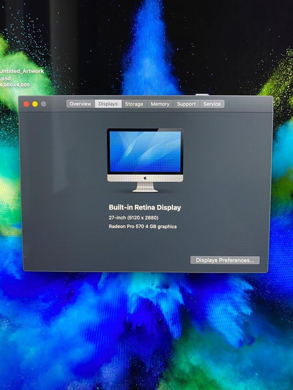 Apple iMac 27" Retina 5K (2017) - Ekran: 27 düym Retina 5K, yüksək — Elektronika, Bakı (6)