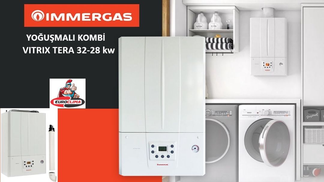 Kombi Yoğuşmalı İmmergas Vitrix Tera 32 - 2200 AZN — Kombilər, Bakı (3)
