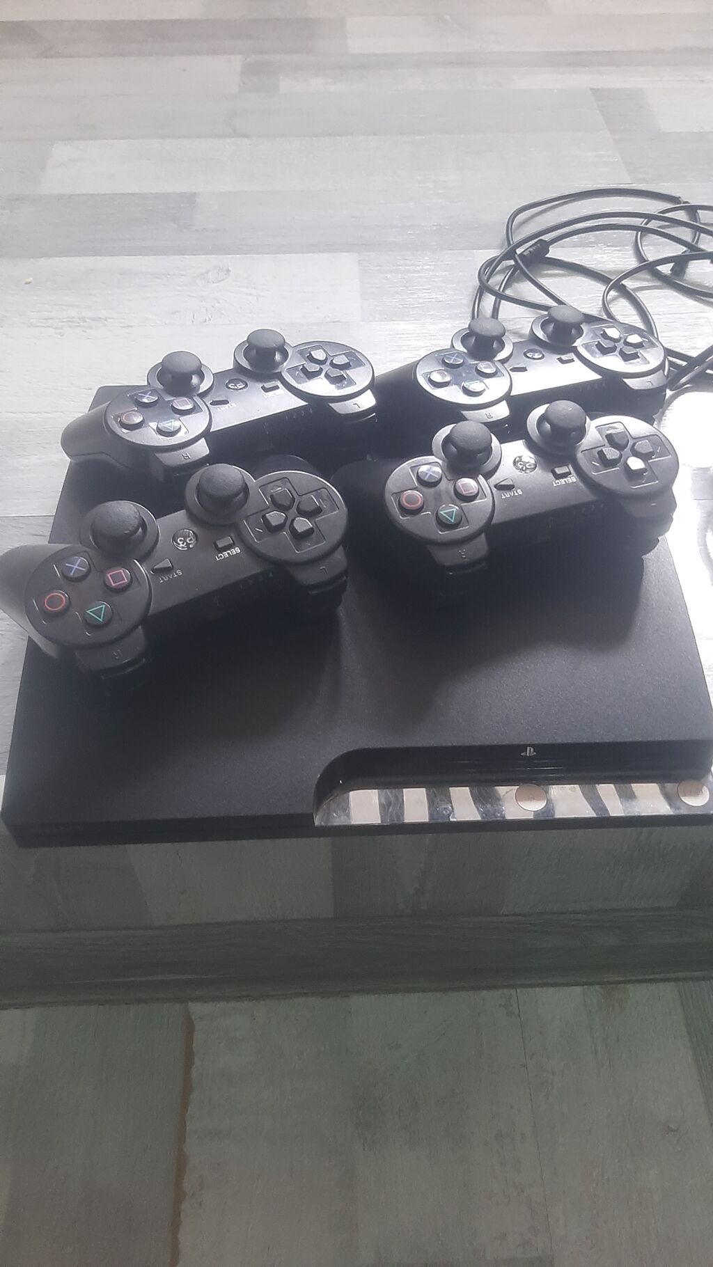 PlayStation 3 (PS3) Slim oyun konsolu dəsti - 40 oyun yatdasi 500 — Elektronika, Bakı