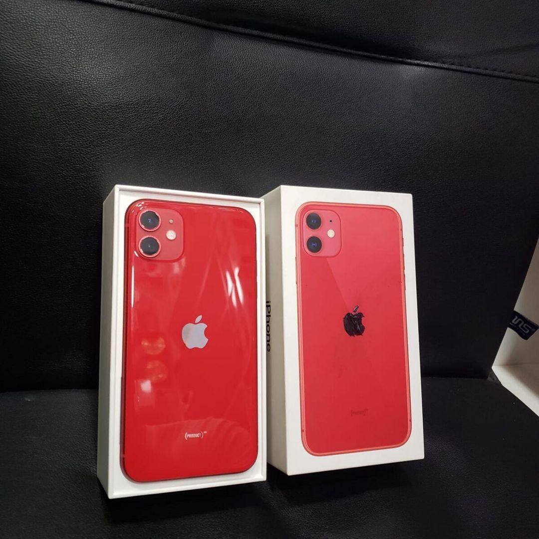 Apple iPhone 11 Red 64GB/4GB — Smartfonlar, Bakı (2)