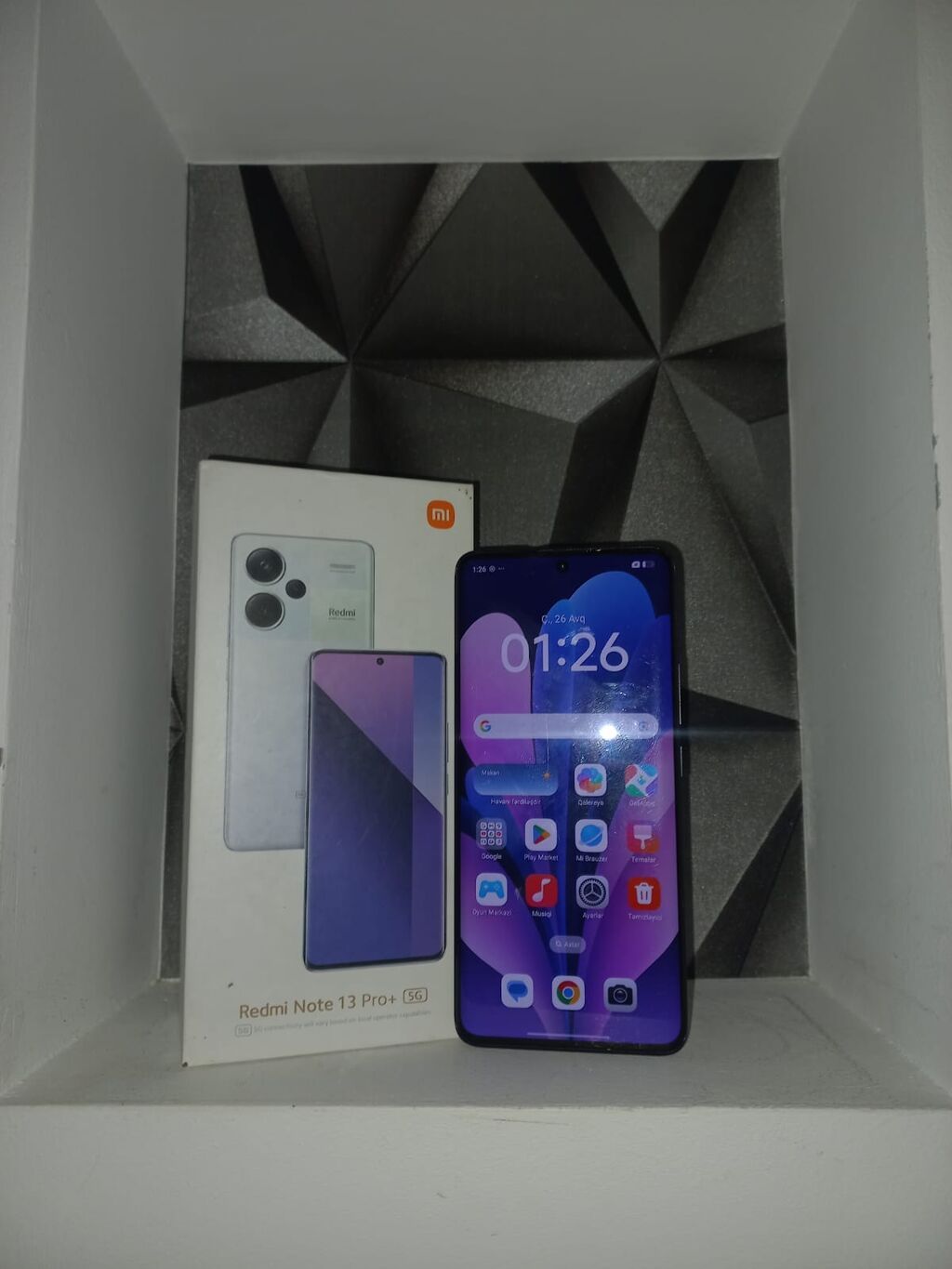 Redmi Note 13 Pro+, 512 GB, rəng - Qara — Elektronika, Bakı (3)
