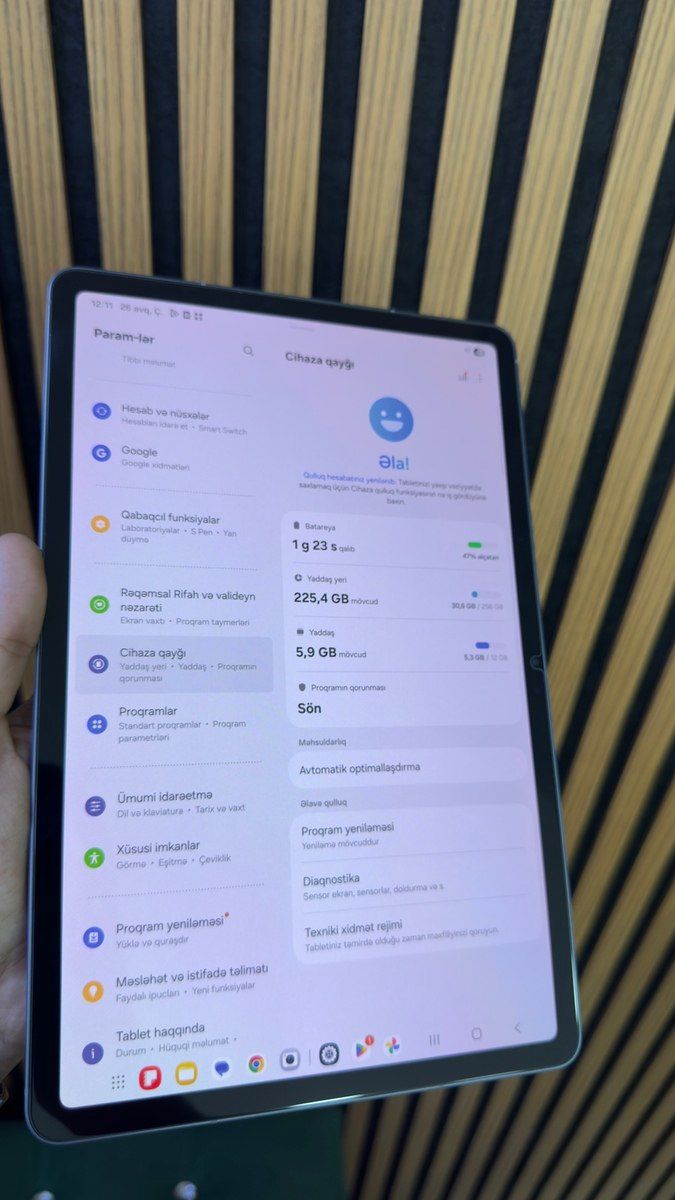Samsung Galaxy Tab S11 Gray 256GB — Elektronika, Bakı (4)