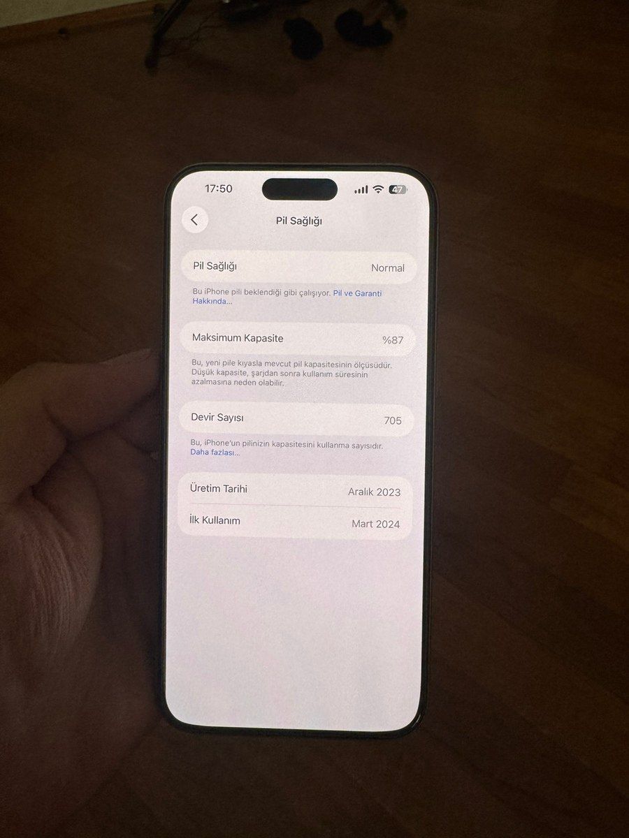 Apple iPhone 15 Pro Max Natural Titanium 256GB/8GB — Smartfonlar, Bakı (6)