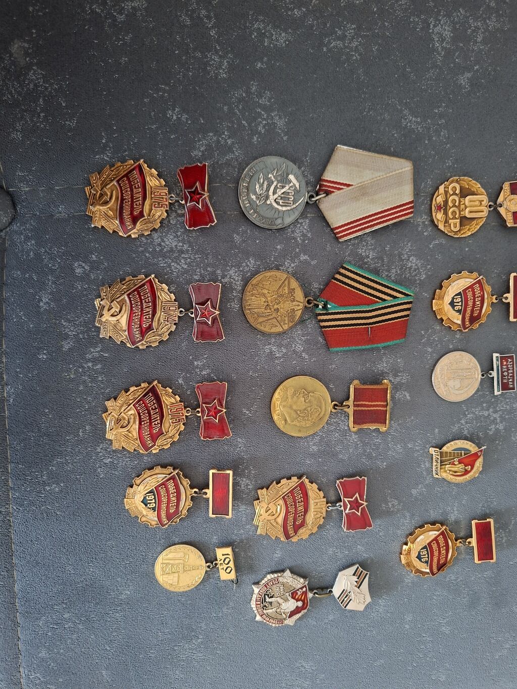 SSRİ mövzusunda kolleksiya dəsti – müxtəlif medal, nişan və suvenir — Mallar, Masazır (5)