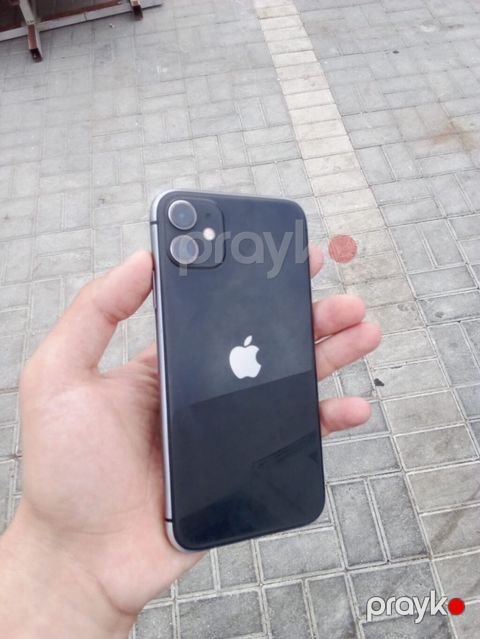 IPhone 11, 64 GB, Qara, Face ID