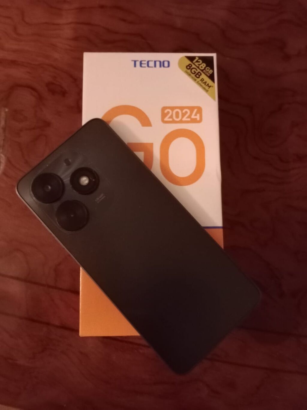 Tecno Spark Go 2024, 128 GB, rəng - Qara, Barmaq izi — Tecno, Bakı (2)