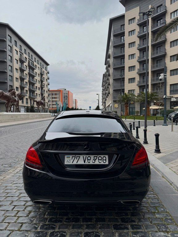 Mercedes C 300, 2.0 L, 2019 il, 173 000 km — Avtomobillər, Bakı (4)