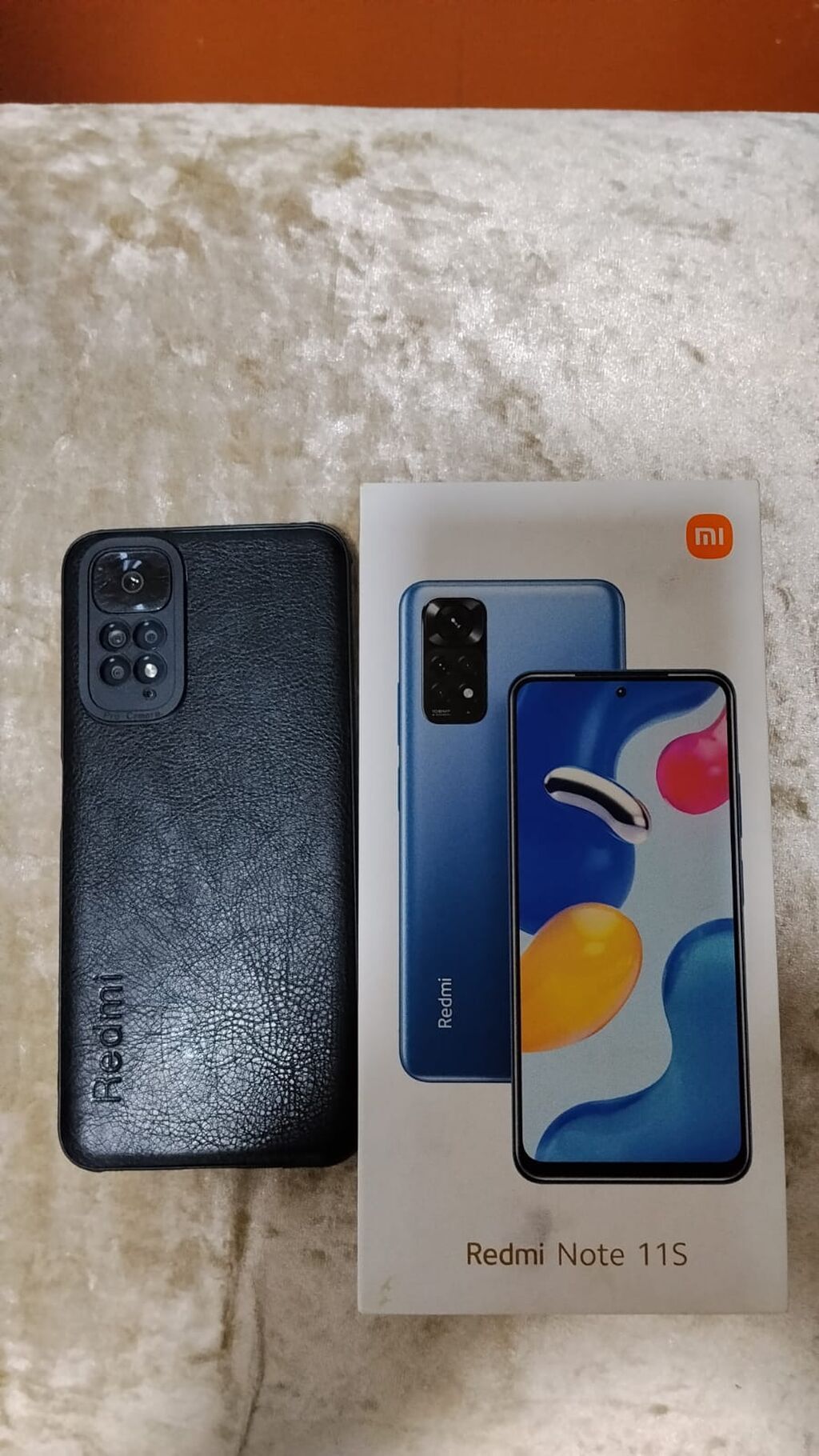 Redmi Note 11S, 128 GB, rəng - Mavi, Barmaq izi — Elektronika, Bakı (2)