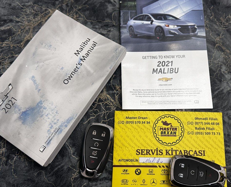 Chevrolet Malibu, 1.5 L, 2020 il, 99 000 km — Avtomobillər, Bakı (12)