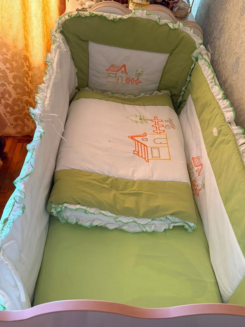 Oğlan və qız üçün, Yeni, Çarpayı, Matras ilə, Siyirməli — Mebel, Bakı (2)