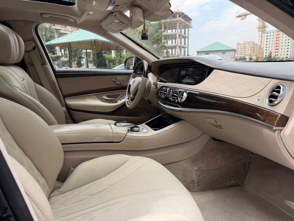Mercedes S 600, 6.0 L, 2014 il, 192 900 km — Avtomobillər, Bakı (9)