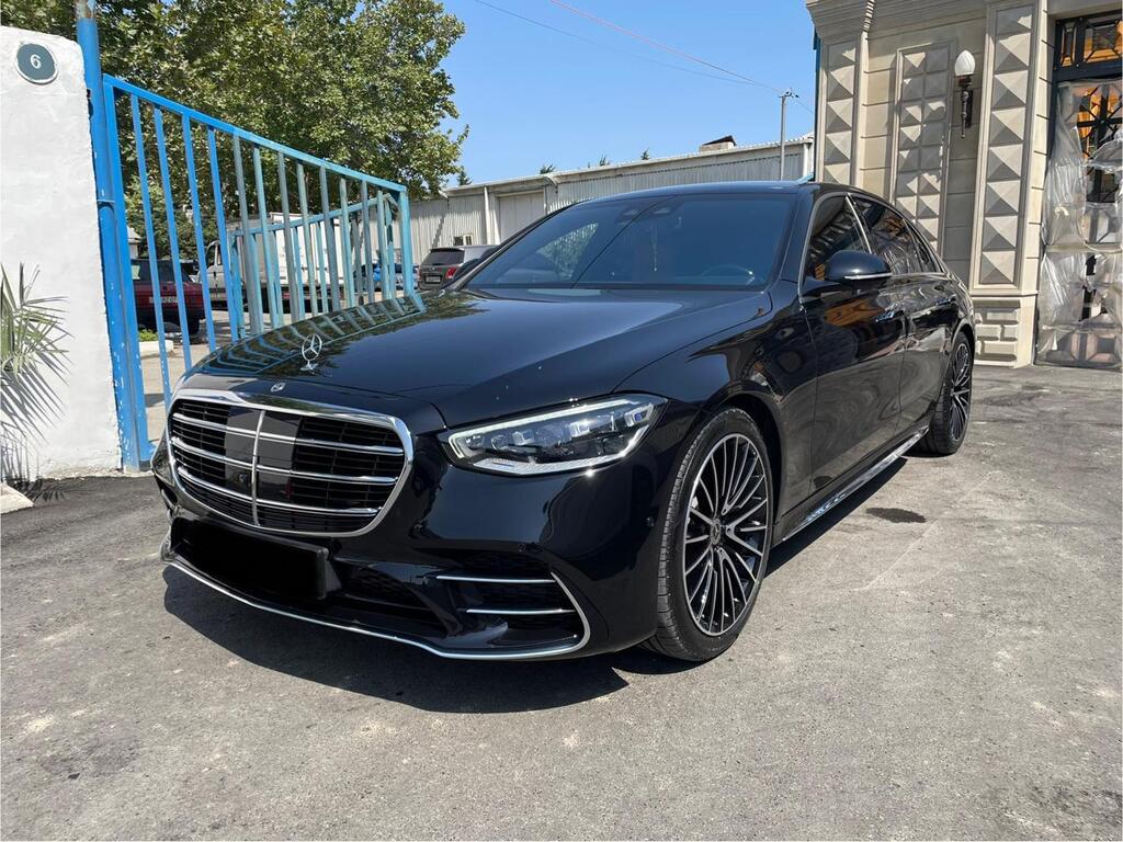 Mercedes S 500 4MATIC, 3.0 L, 2022 il, 39 000 km — Avtomobillər, Bakı (3)