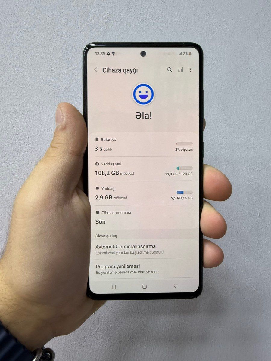 Samsung Galaxy A51 White 128GB/4GB — Smartfonlar, Bakı (2)