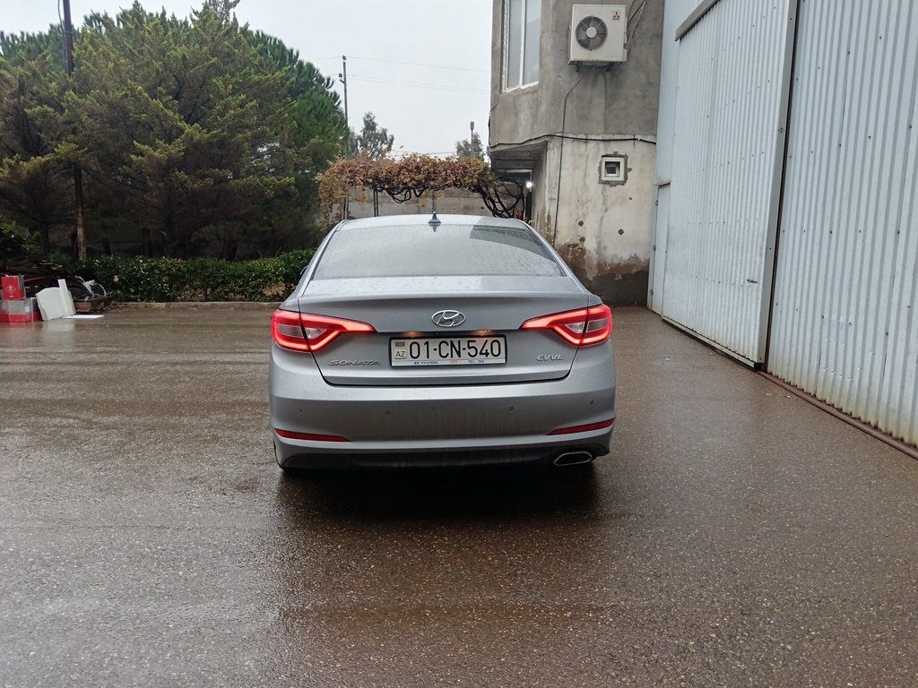 Hyundai Sonata, 2.0 L, 2015 il, 160 000 km — Avtomobillər, Bakı (5)