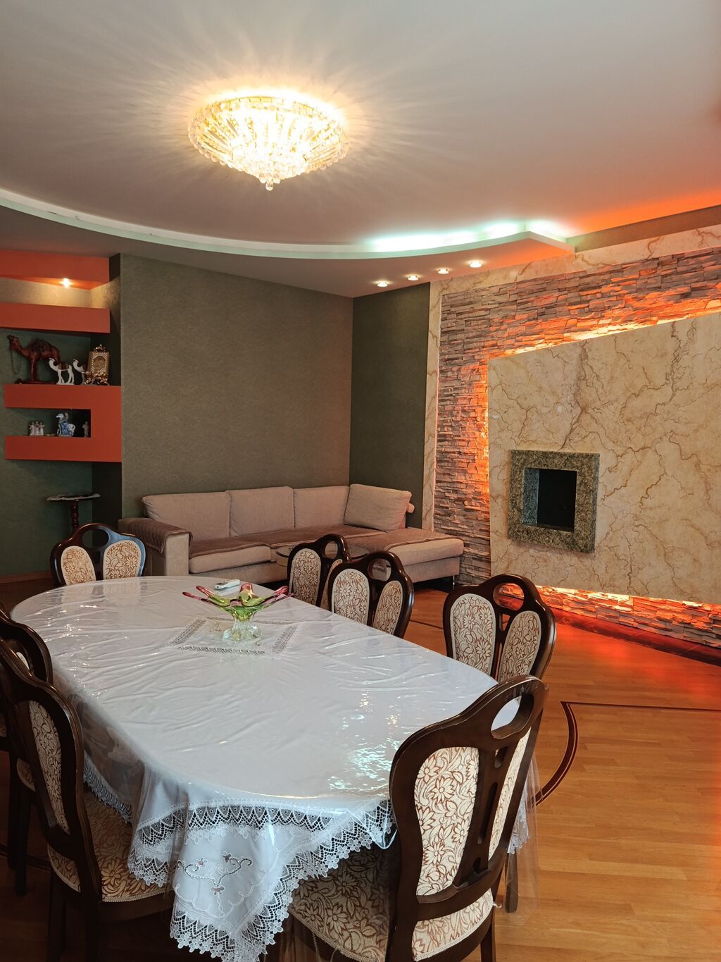 4-otaqli mənzil.12/6-ci mərtəbəsi.Cixarisda 161.km. Yel çəkən — Mebel, Bakı (2)