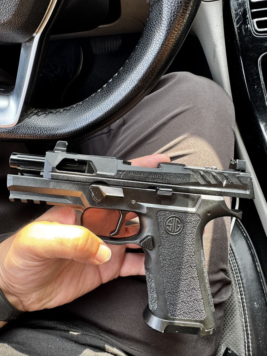 Original airsoft oyuncaq tapança. Korpus üzərində SIG Sauer loqosu və — Oyuncaqlar, Bakı (4)