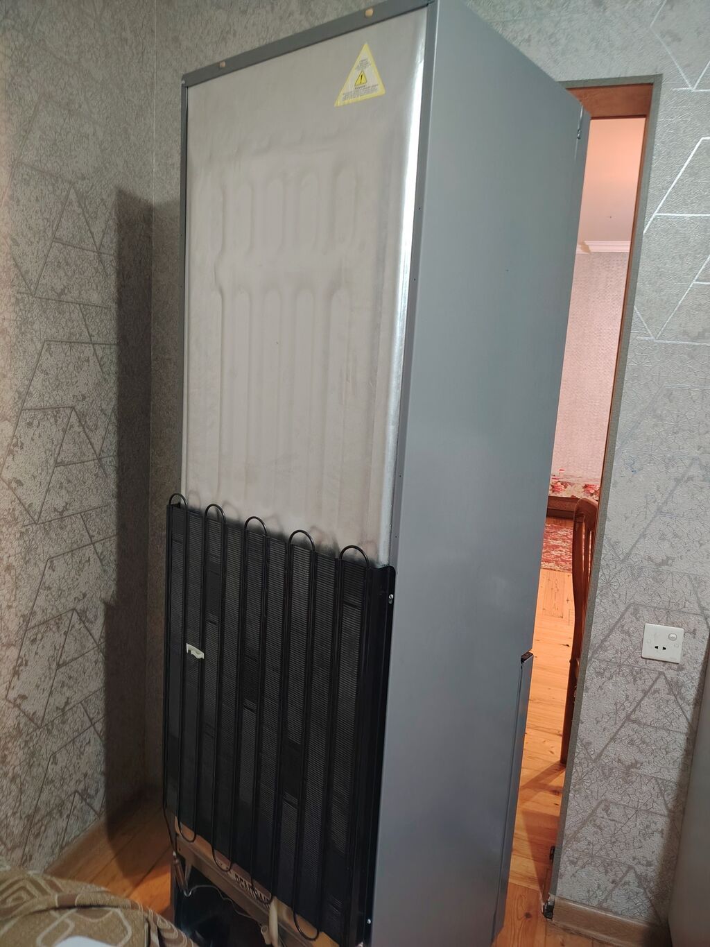 Xarab 2 qapılı Indesit Soyuducu Satılır, rəng - Gümüşü — Soyuducular, Bakı (5)