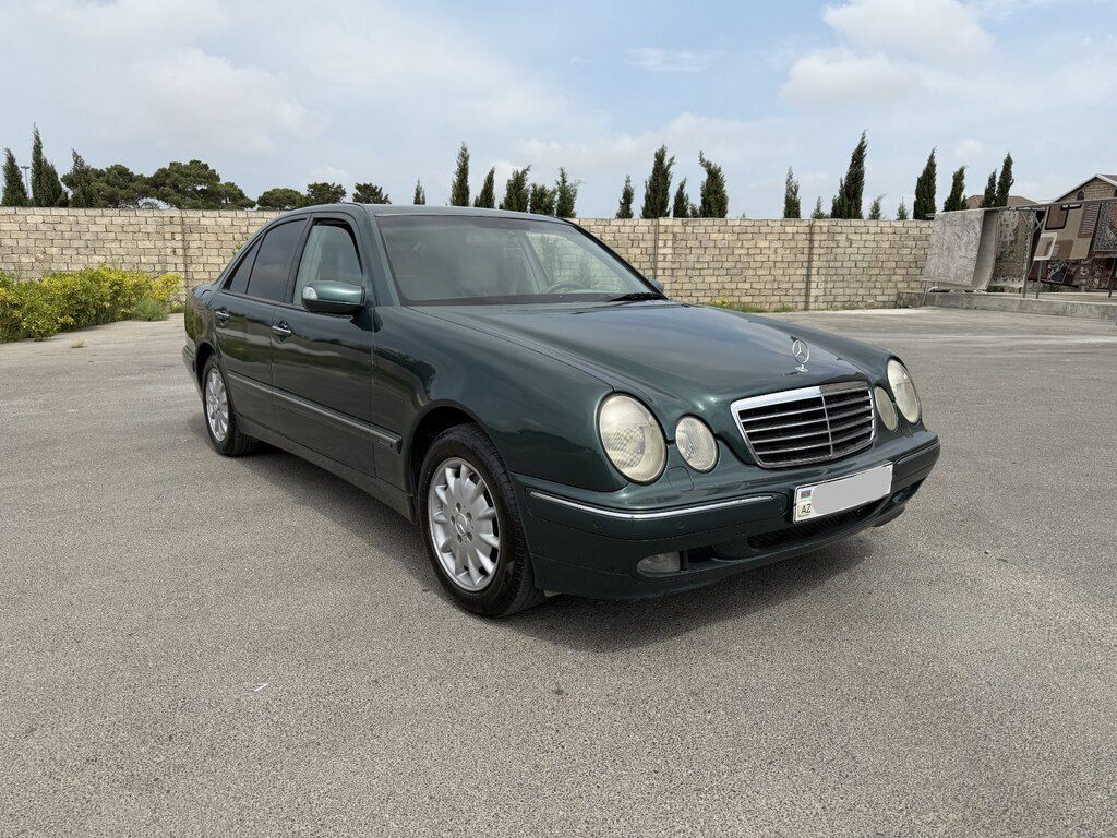 Mercedes E 320, 3.2 L, 2000 il, 370 000 km — Avtomobillər, Bakı (3)