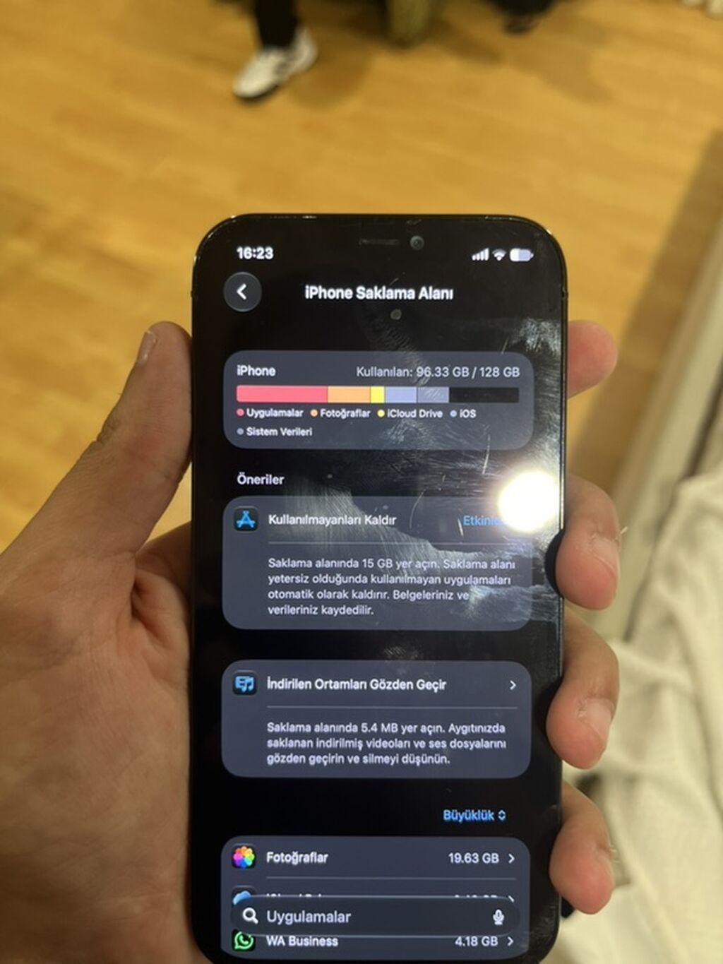 IPhone 12 Pro, 128 GB, Mavi, Simsiz şarj, Face ID — Apple iPhone, Bakı (10)