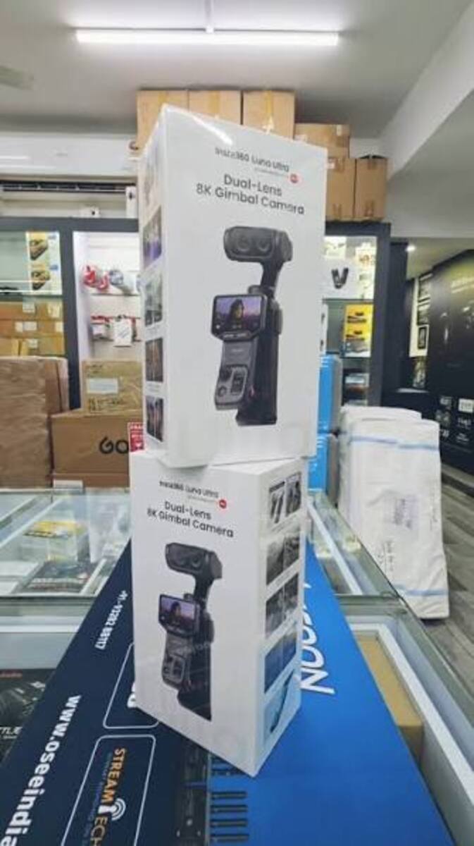 Insta 360 Luna Ultra Dual-Lens 8K Gimbal Camera — Elektronika, Bakı (2)