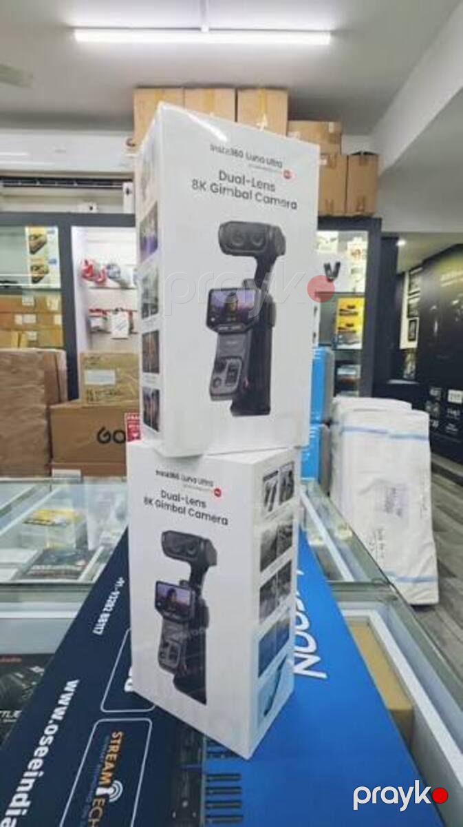 Insta 360 Luna Ultra Dual-Lens 8K Gimbal Camera — Səs texnikası, Bakı (2)
