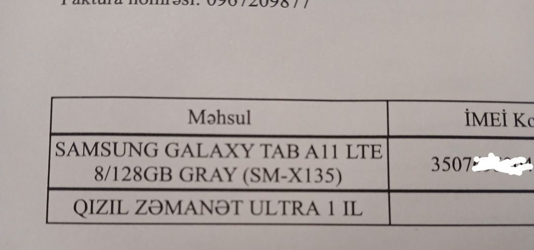 Samsung Galaxy Tab A11 Gray 128GB/8GB — Elektronika, Bakı (5)