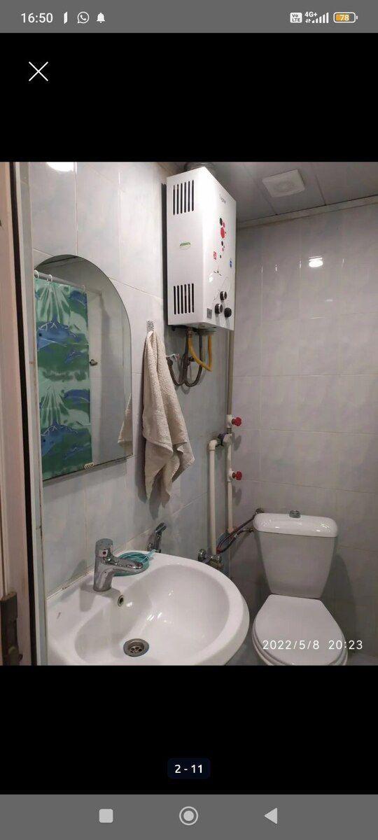 2-otaqlı mənzil kirayə verilir, N.Nərimanov m., 50 m² — Mənzil, Bakı (2)