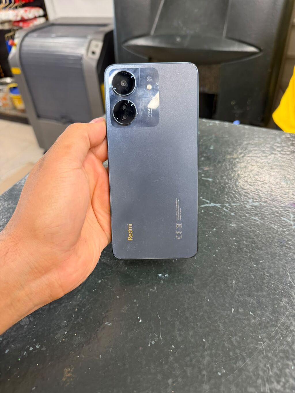 Redmi 13C, 128 GB, rəng - Boz, İki sim kartlı — Elektronika, Mingəçevir